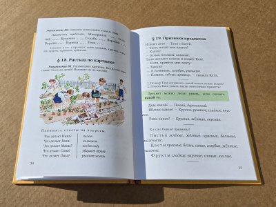Учебник русского языка для 1 класса начальной школы. Поляков В.Г., Чистяков В.М. 1952 (ред. 2025)